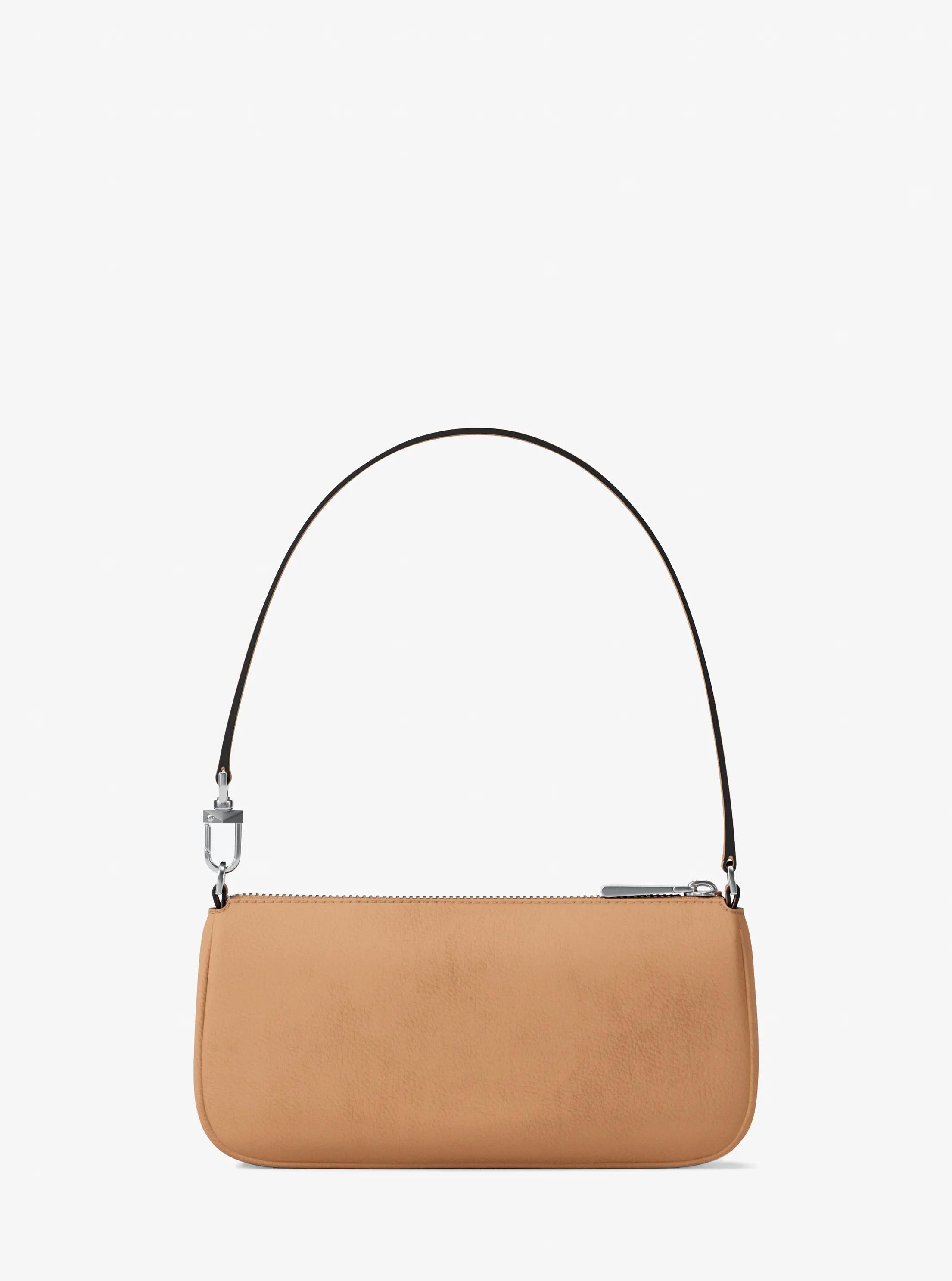 Zoe Small Nubuck Convertible Pochette Designer Handbag Fashion Shoulder Bag