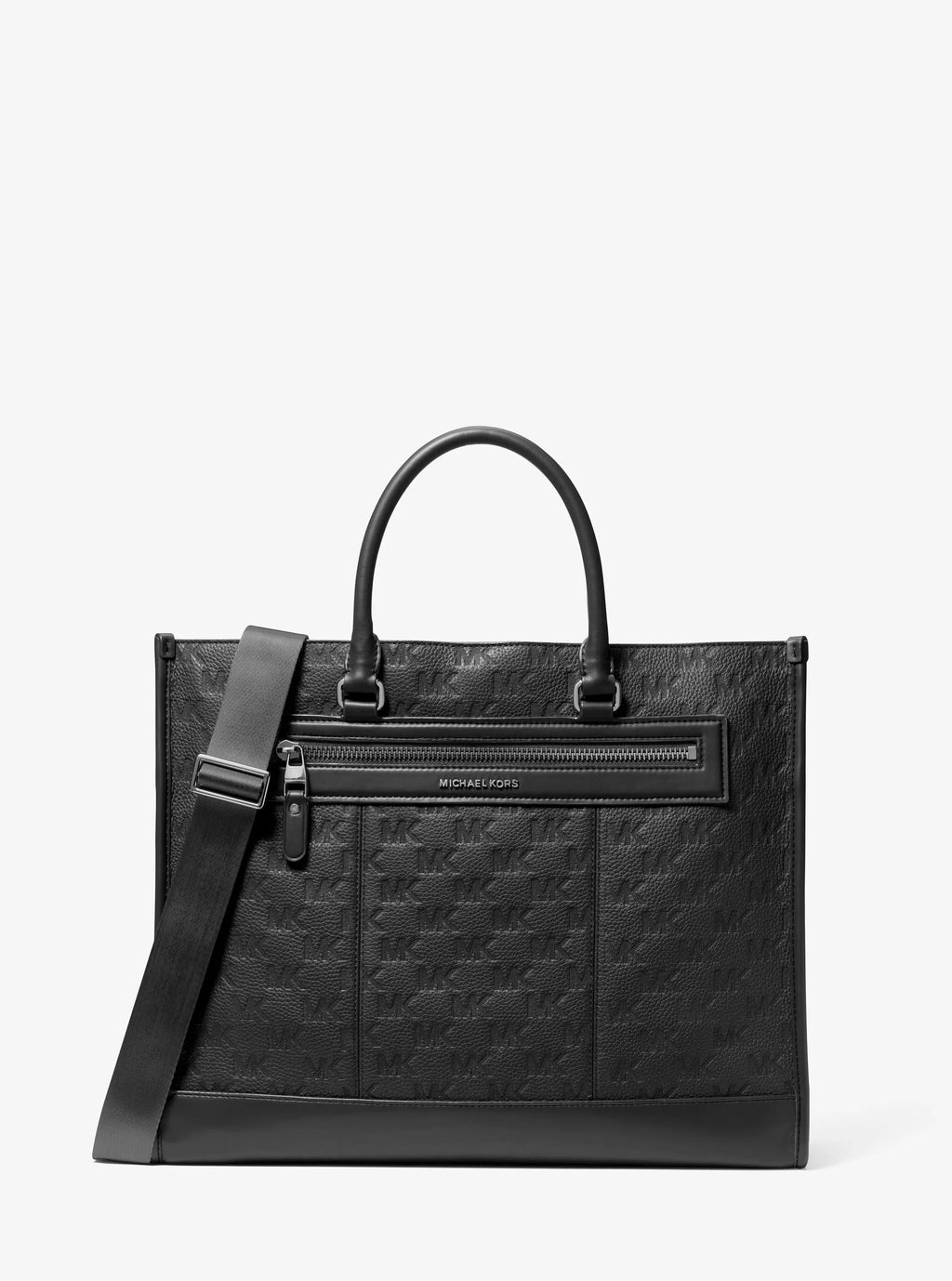 Jet Set Logo Embossed Leather Tote Bag Designer Handbag Fashion Shoulder Bag