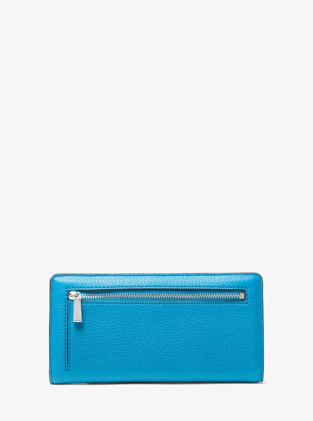 Bryant Large Pebbled Leather Snap-Front Wallet Designer Wallet Card Holder